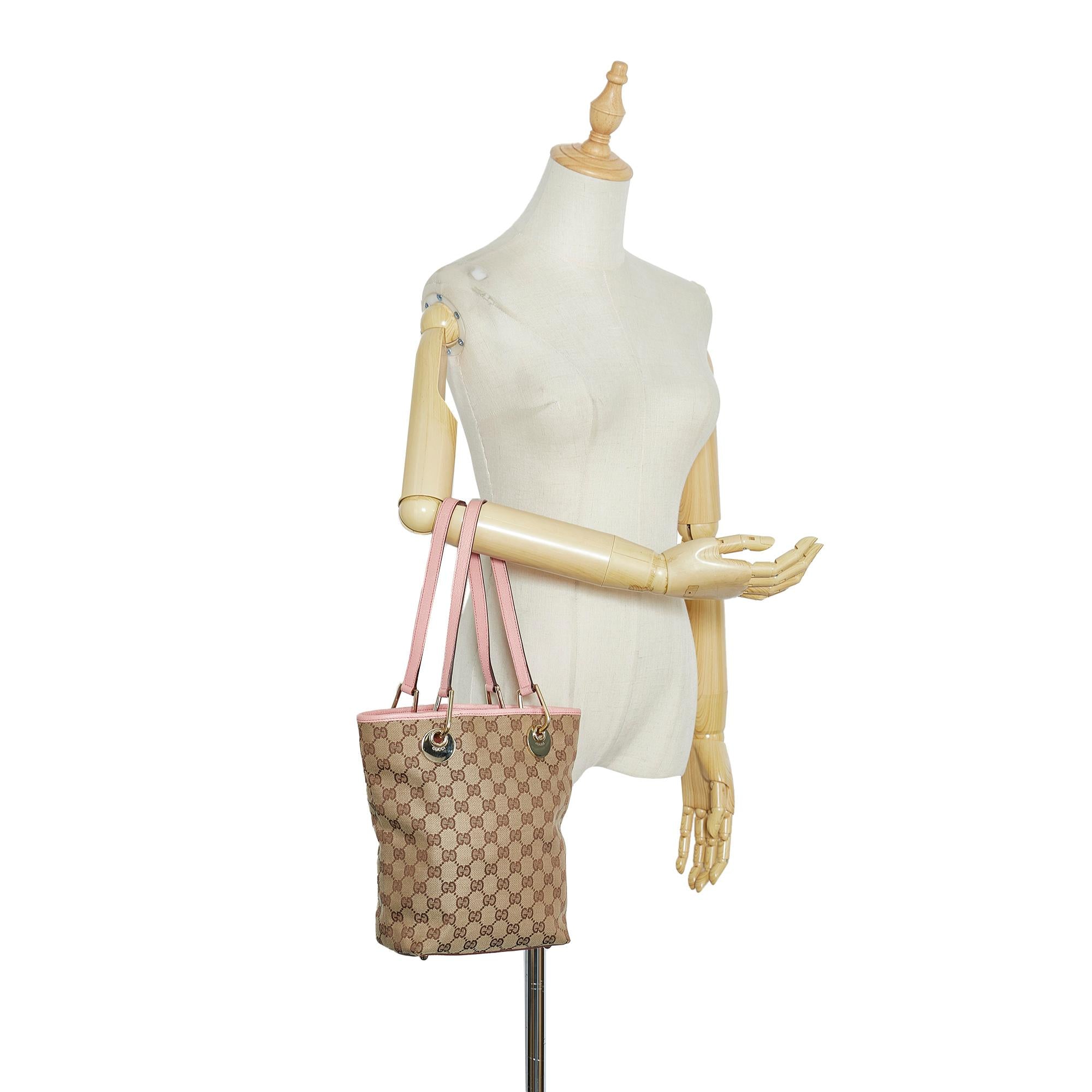 Gucci GG Canvas Eclipse Tote (SHG-0u46Wb)