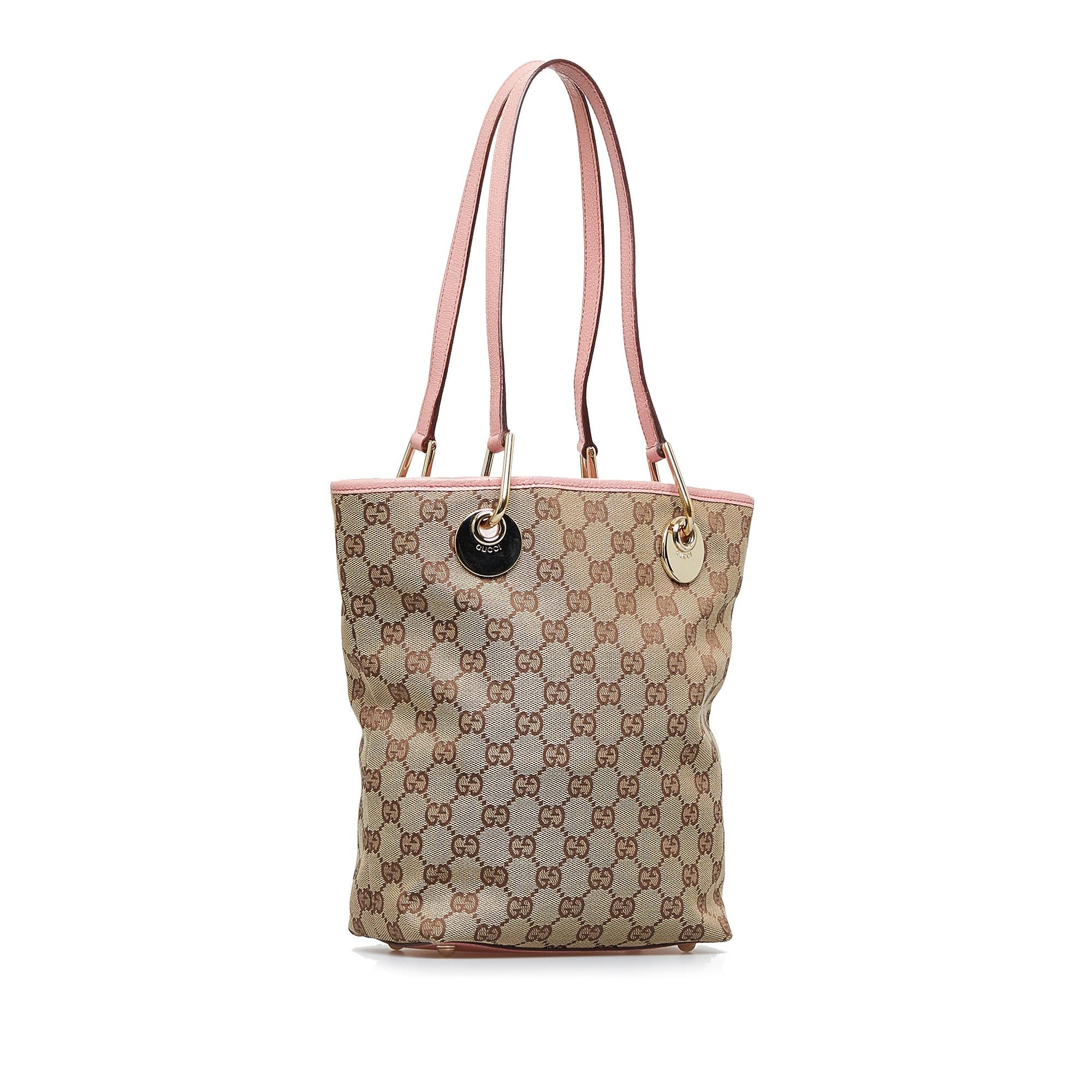 Gucci GG Canvas Eclipse Tote (SHG-0u46Wb)