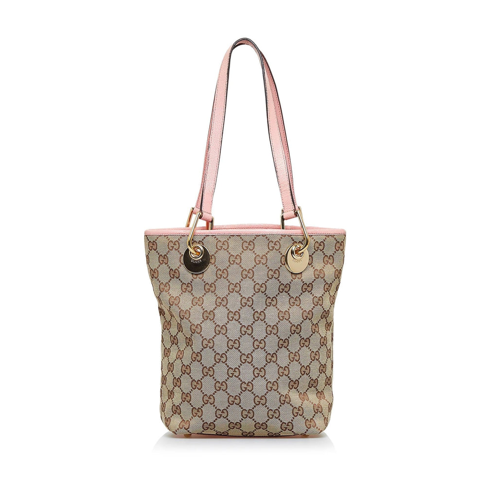 Gucci GG Canvas Eclipse Tote (SHG-Yam187)