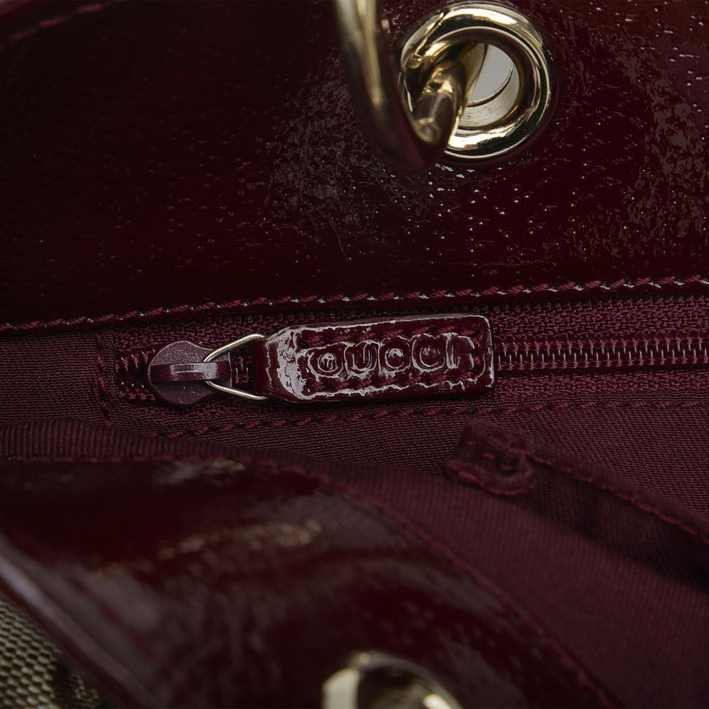 Gucci GG Canvas Eclipse Tote (SHG-PaKaf2)