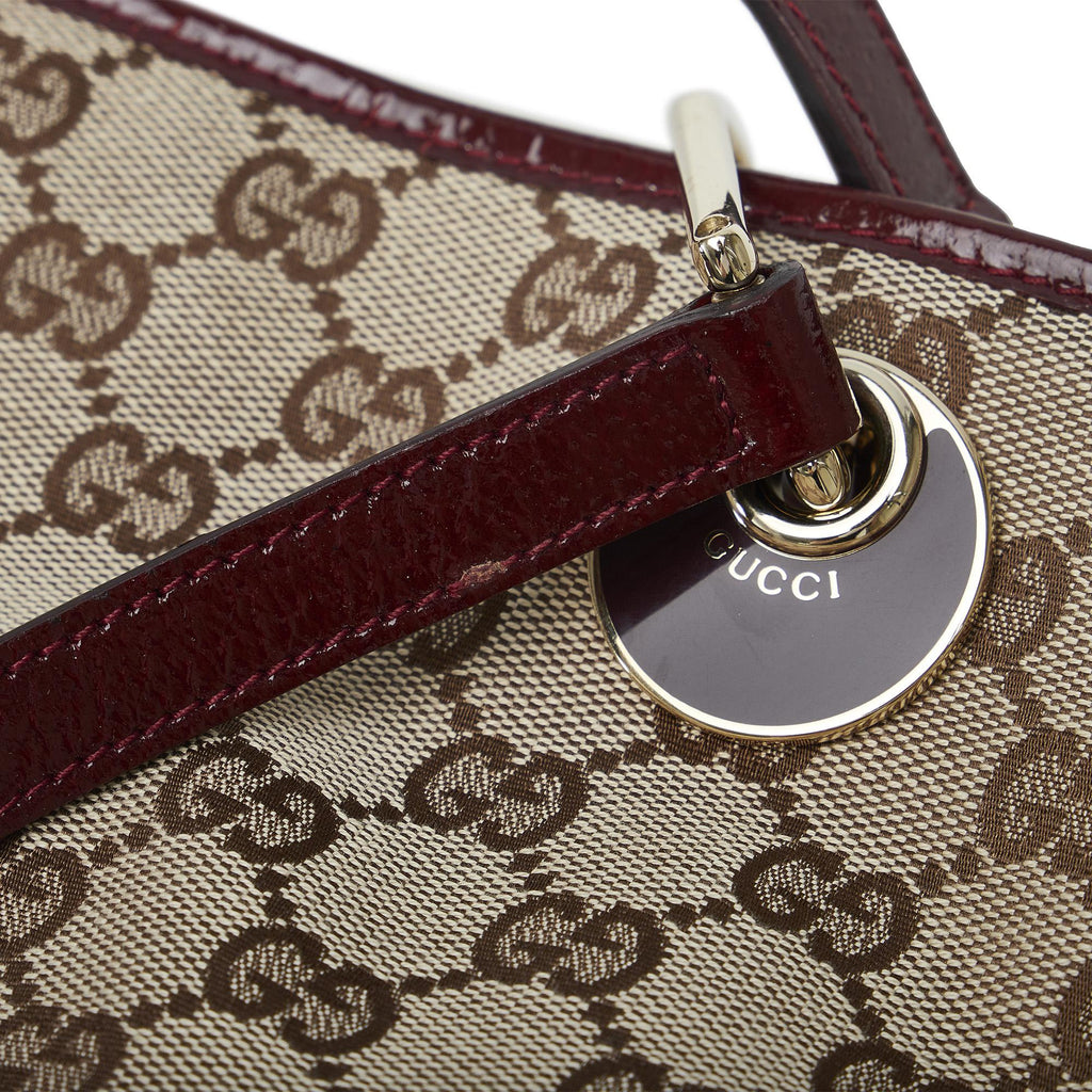 Gucci GG Canvas Eclipse Tote (SHG-PaKaf2)