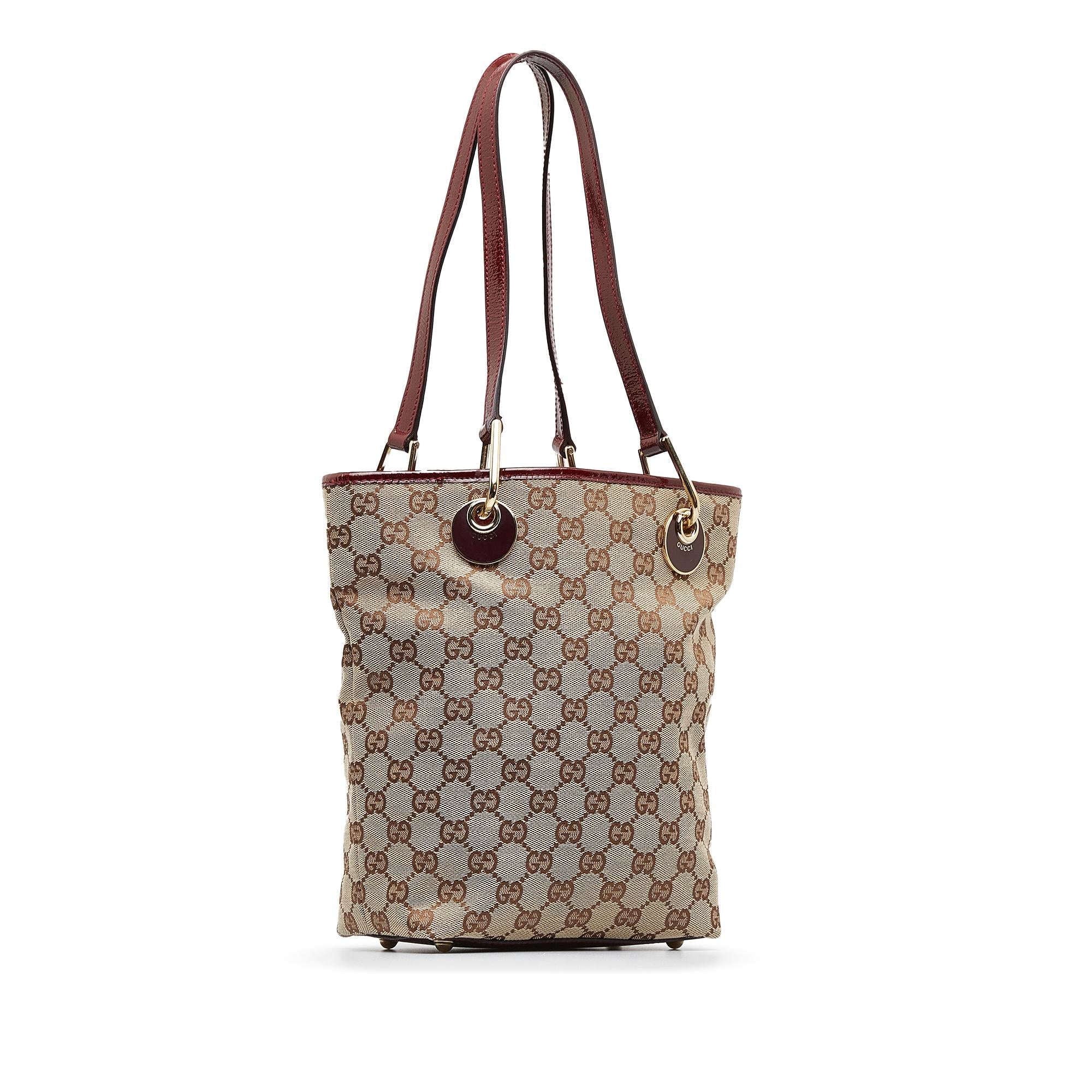 Gucci GG Canvas Eclipse Tote (SHG-PaKaf2)