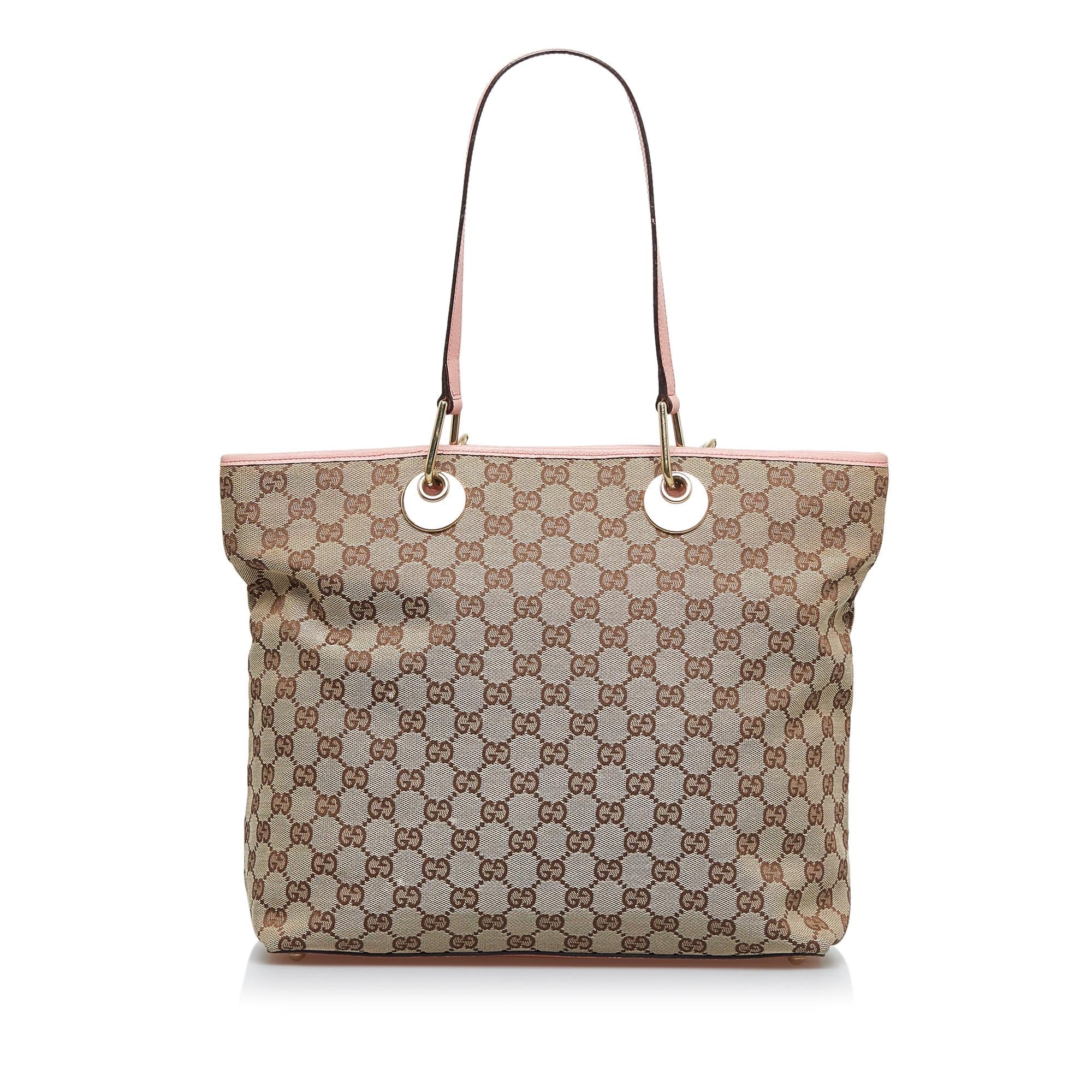 Gucci GG Canvas Eclipse Tote (SHG-iAOPL8)