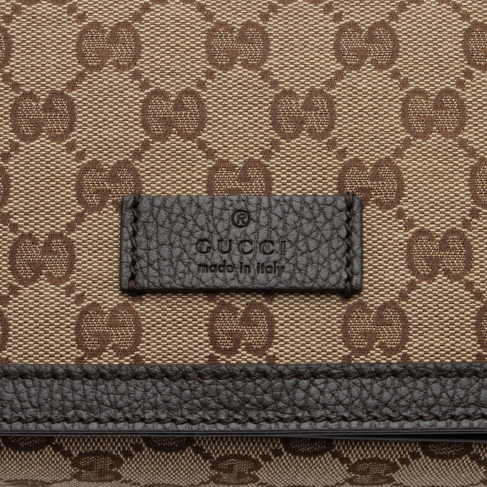Gucci GG Canvas Flap Messenger Bag (SHF-Dgivt4)