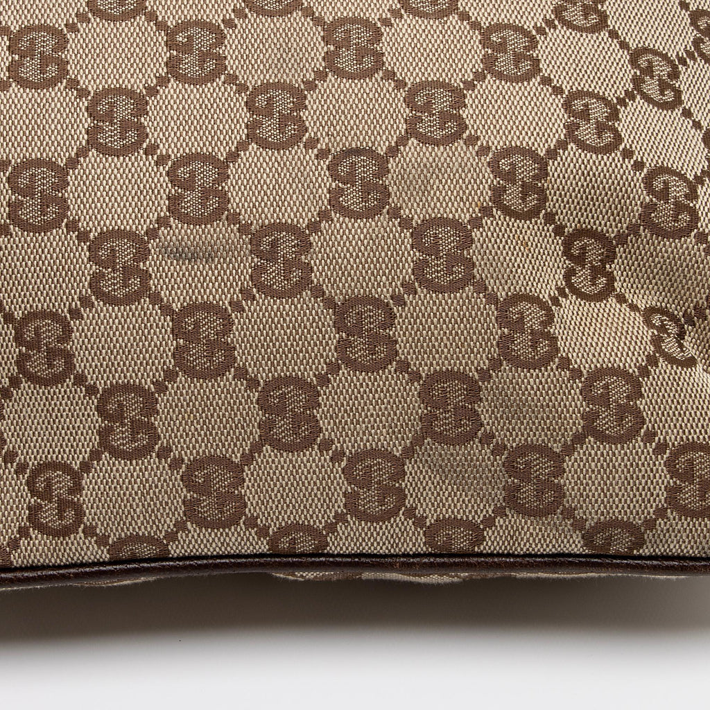 Gucci GG Canvas Front Pocket Convertible Large Tote (SHF-DbPq0d)