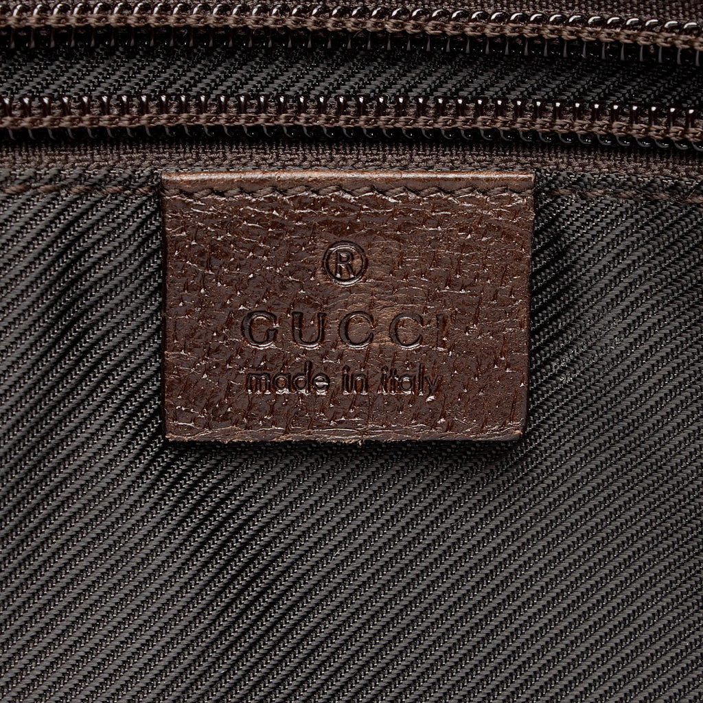 Gucci GG Canvas Front Pocket Convertible Large Tote (SHF-DbPq0d)
