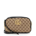 GUCCI GG MONOGRAM MATELASSE  MARMONT SMALL CHAIN BAG
