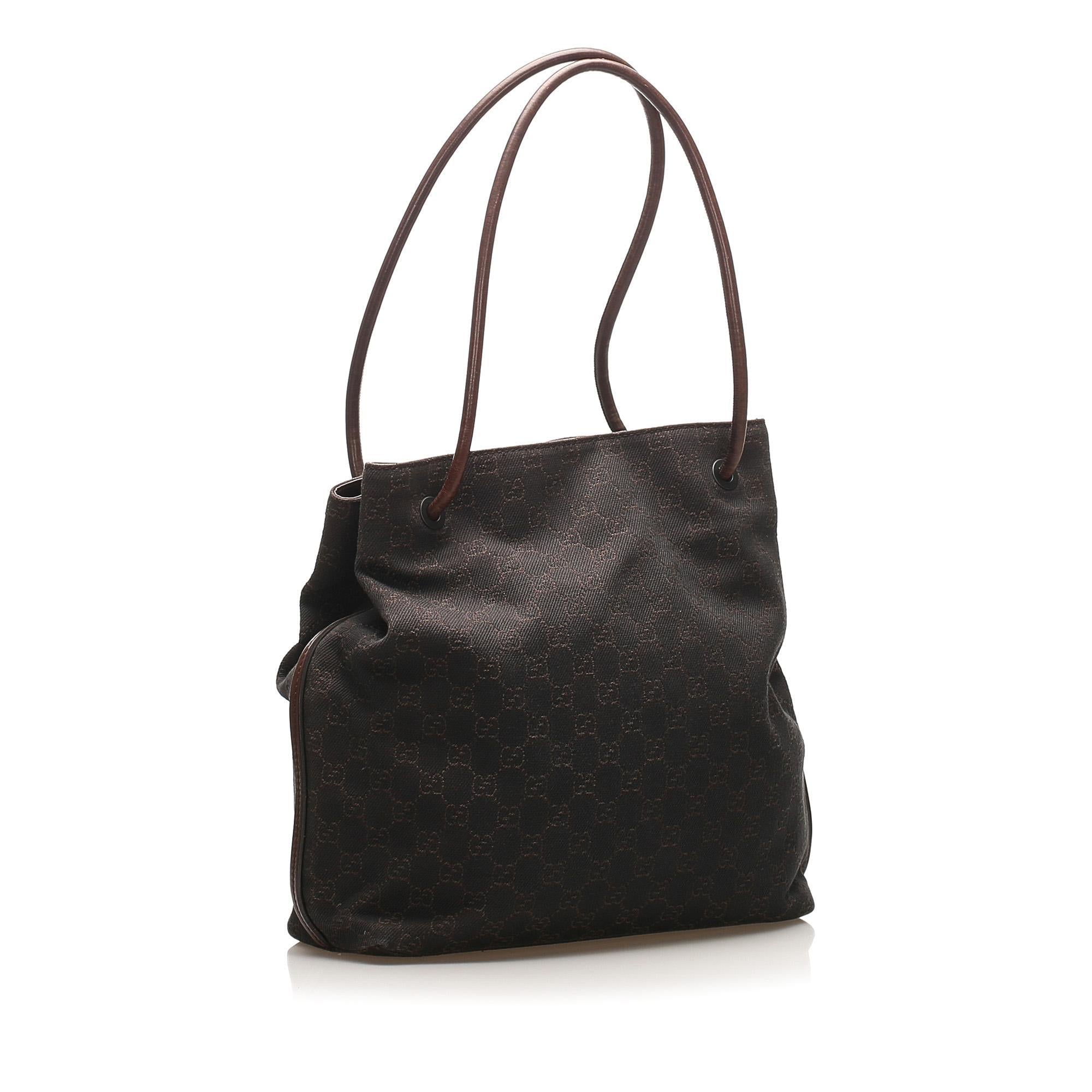 Gucci GG Canvas Gifford Tote Bag (SHG-13915)