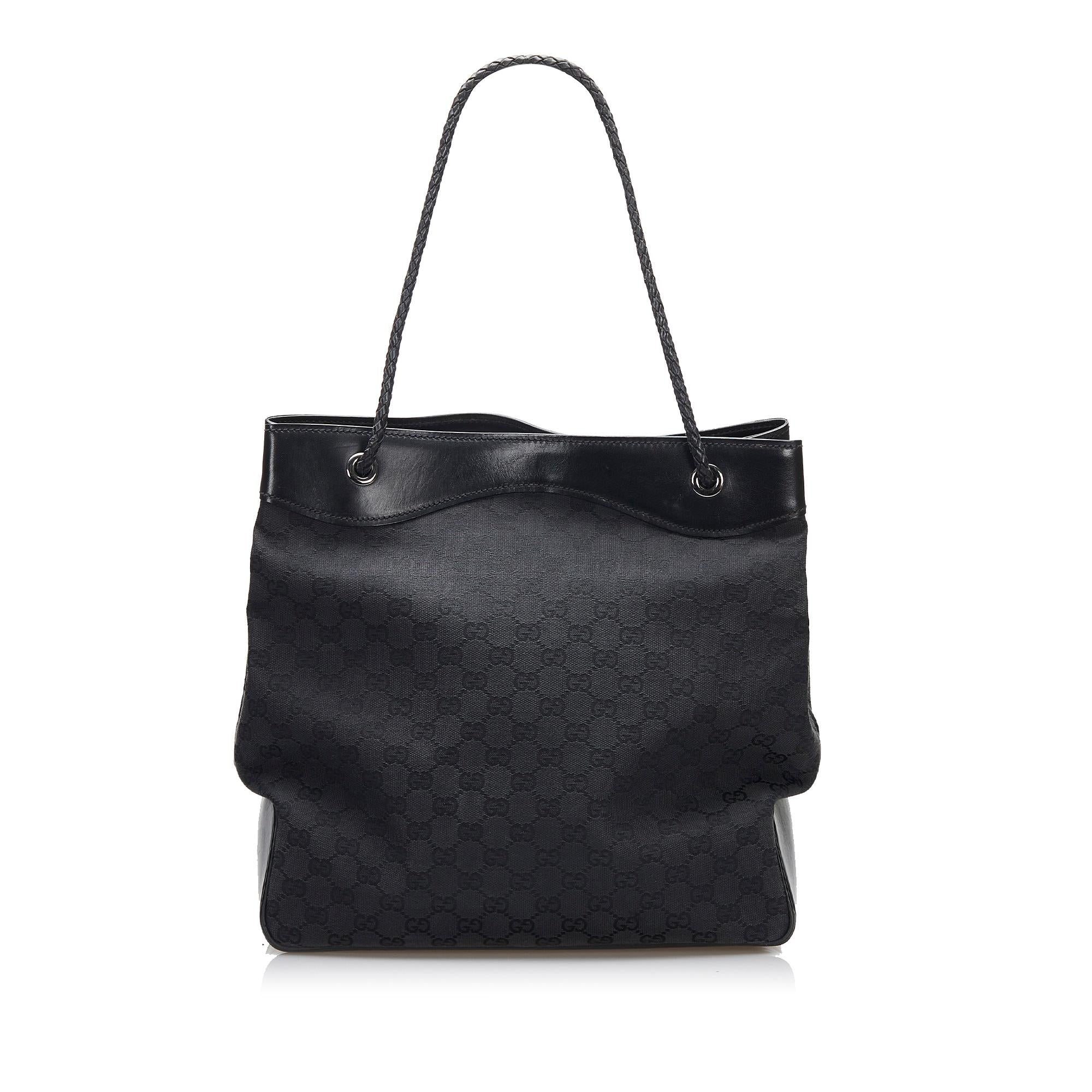 Gucci GG Canvas Gifford Tote (SHG-jZnCv0)