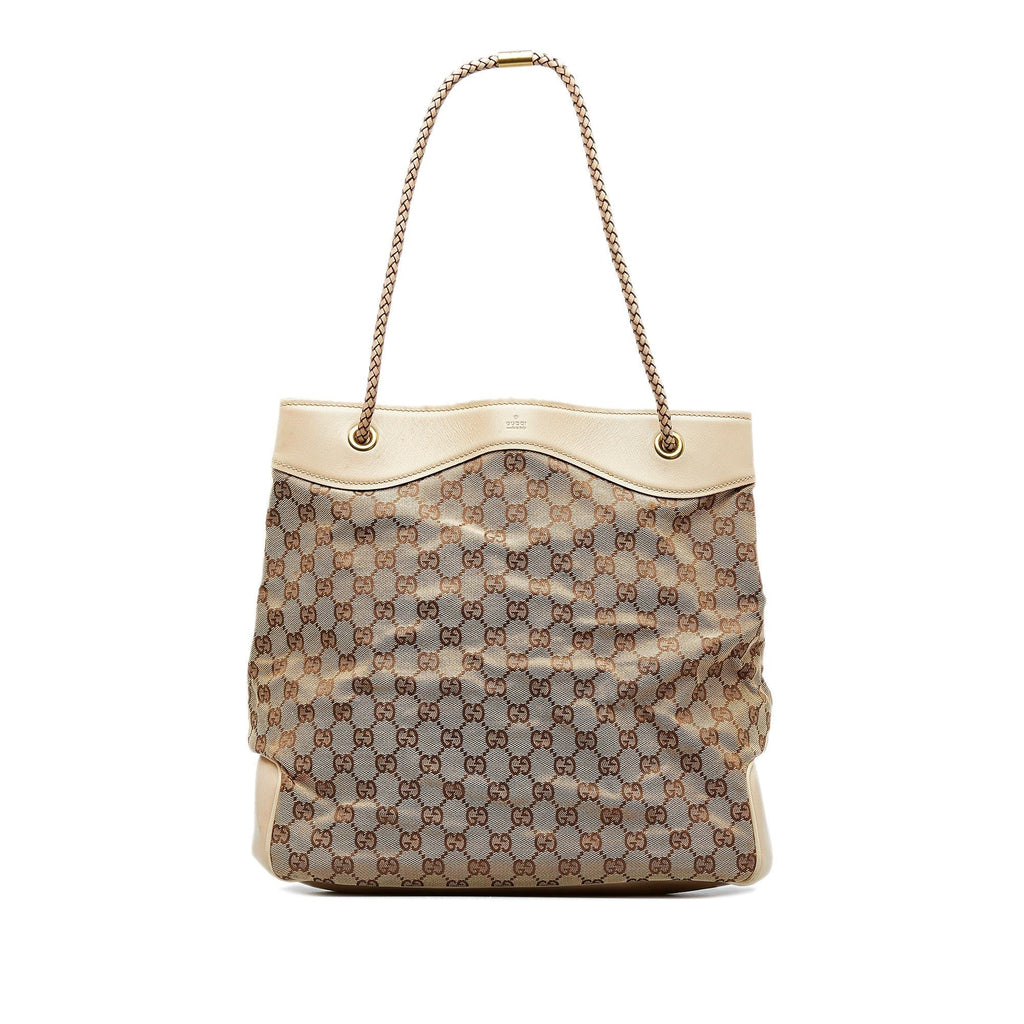Gucci GG Canvas Gifford Tote (SHG-2v9wsW)