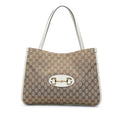 Gucci GG Canvas Horsebit 1955 Tote Bag (SHG-vcIr3M)