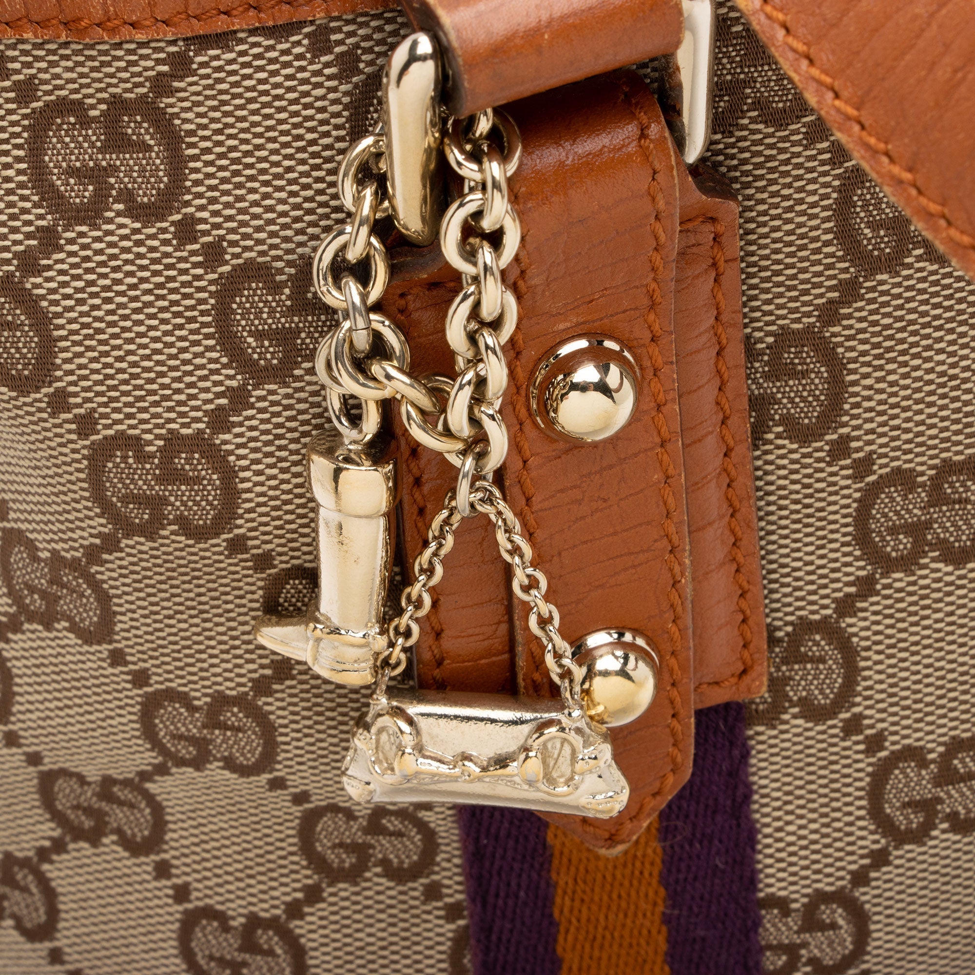 Gucci GG Canvas Jolicoeur Medium Tote (SHF-JDa0i6)
