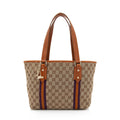Gucci GG Canvas Jolicoeur Medium Tote (SHF-JDa0i6)