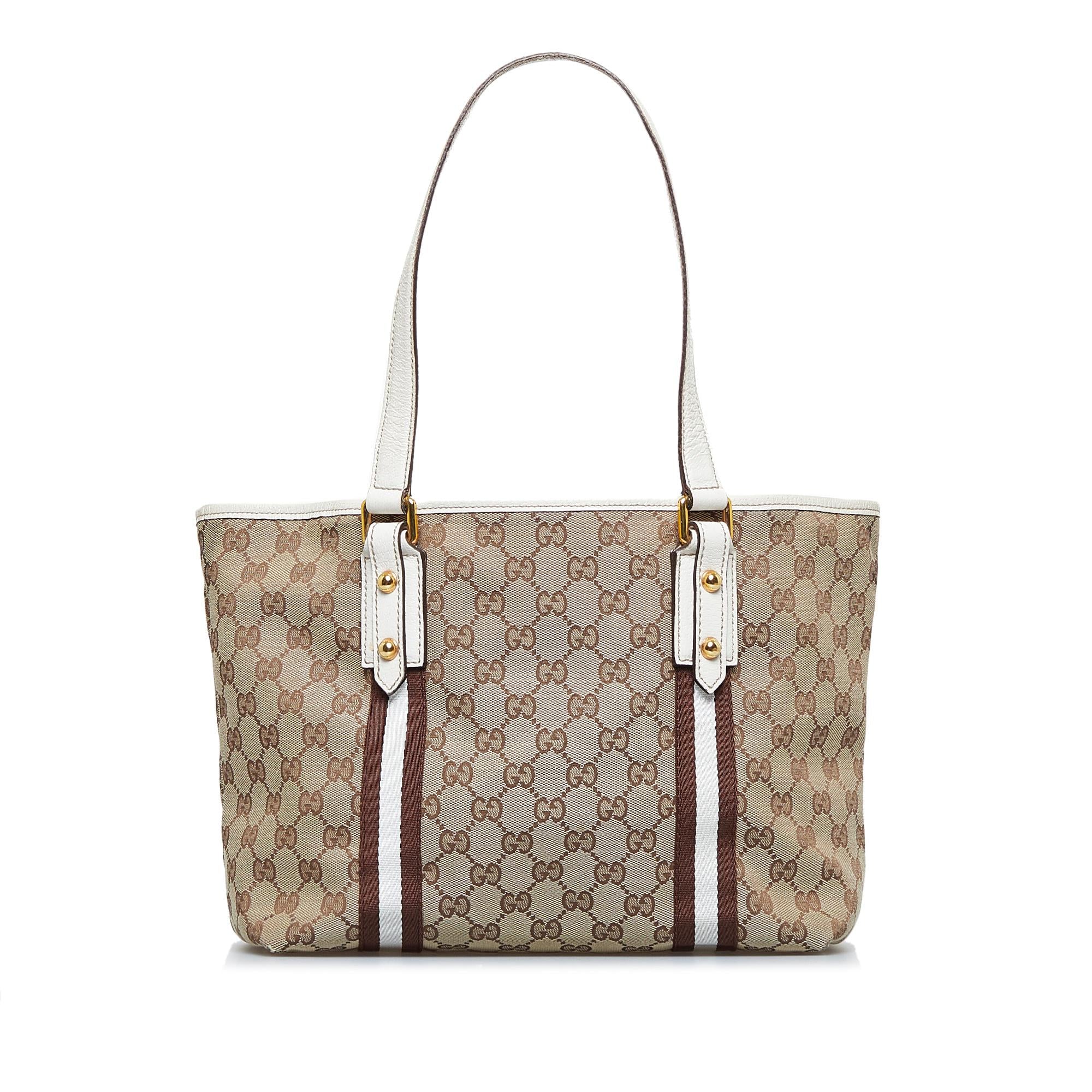Gucci GG Canvas Jolicoeur Tote Bag (SHG-uCLiM4)