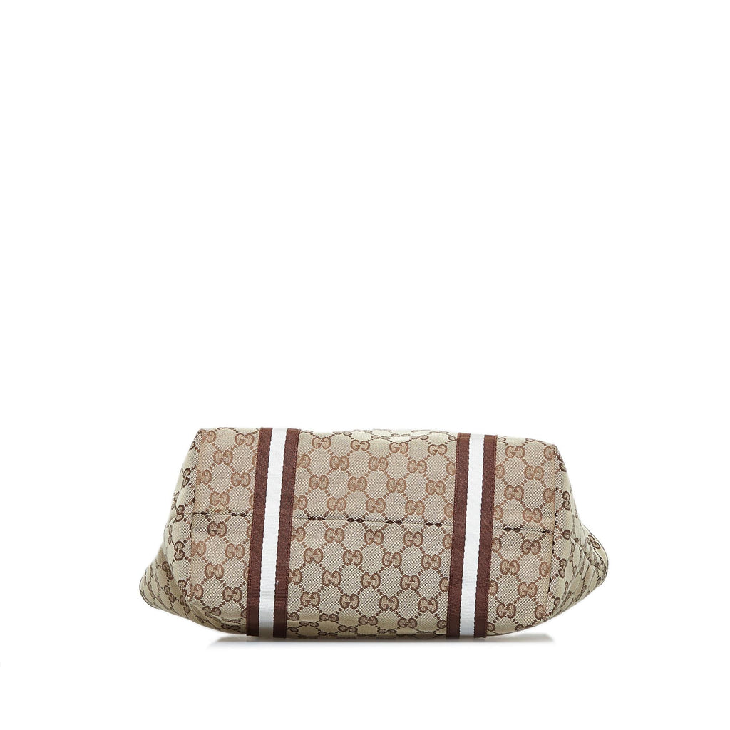 Gucci GG Canvas Jolicoeur Tote Bag (SHG-uCLiM4)