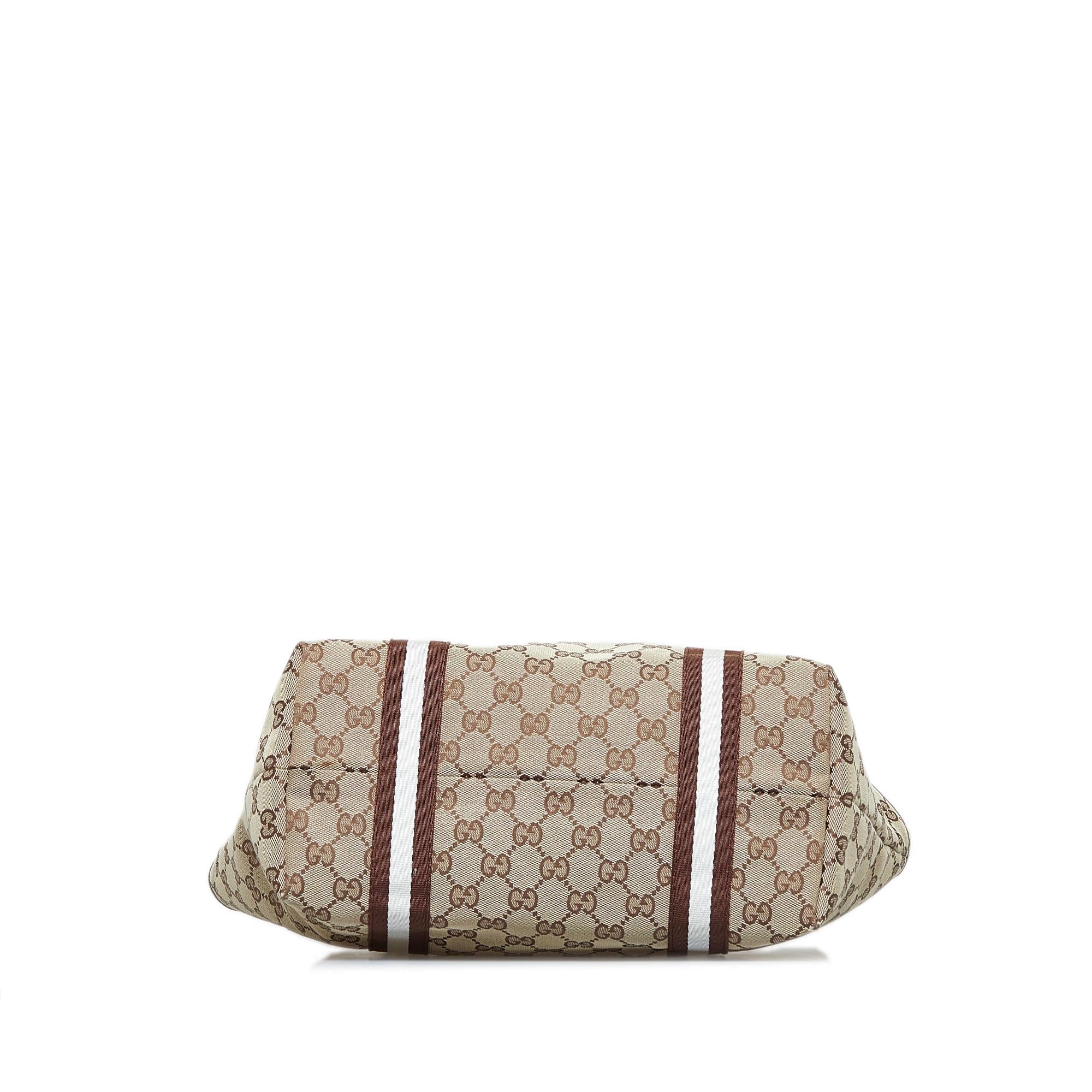 Gucci GG Canvas Jolicoeur Tote Bag (SHG-uCLiM4)