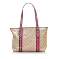 Gucci GG Canvas Jolicoeur Tote (SHG-3HjuR6)