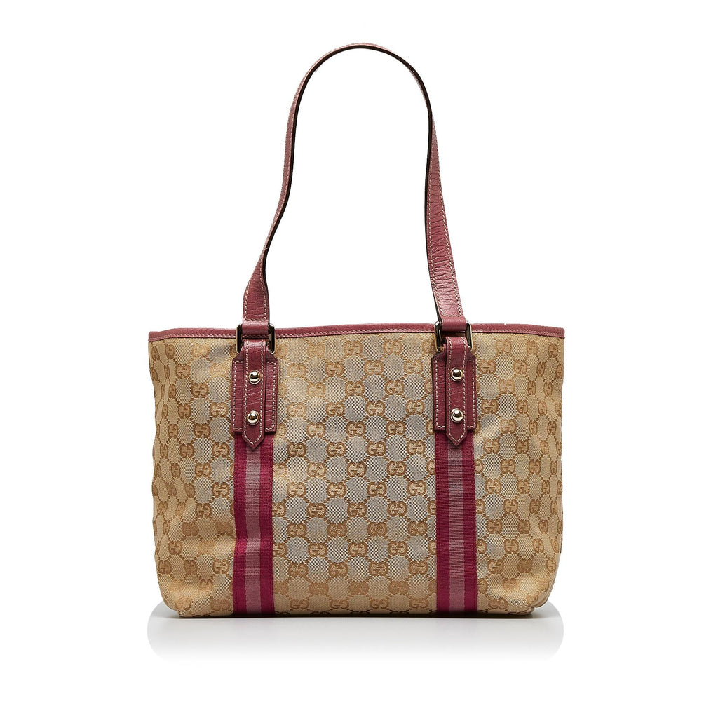 Gucci GG Canvas Jolicoeur Tote (SHG-H3TwXH)