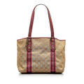 Gucci GG Canvas Jolicoeur Tote (SHG-H3TwXH)
