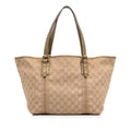 Gucci GG Canvas Jolicoeur Tote (SHG-5mh4lC)