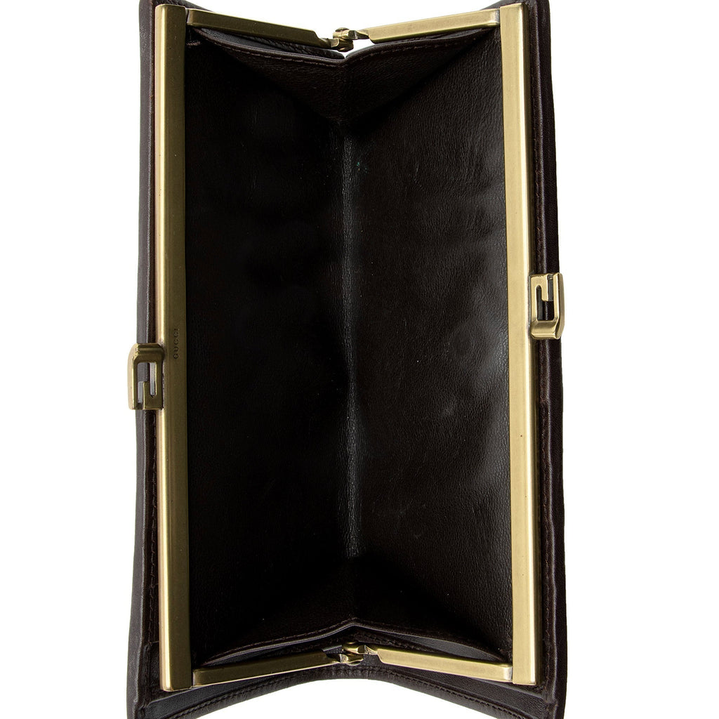 Gucci GG Canvas Kiss Lock Continental Wallet (SHF-xUmEf6)