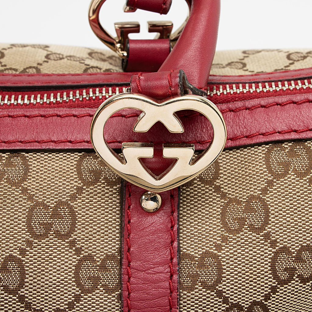 Gucci GG Canvas Lovely Medium Tote (SHF-Uo4a1Z)