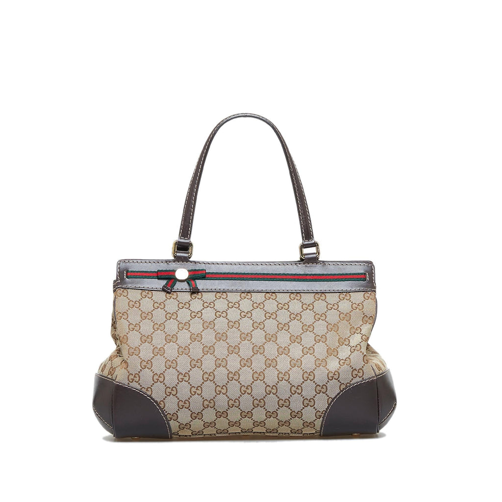 Gucci GG Canvas Mayfair Tote Bag (SHG-RoR4aV)