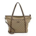 Gucci GG Canvas Medium Tote  (SHF-13061)