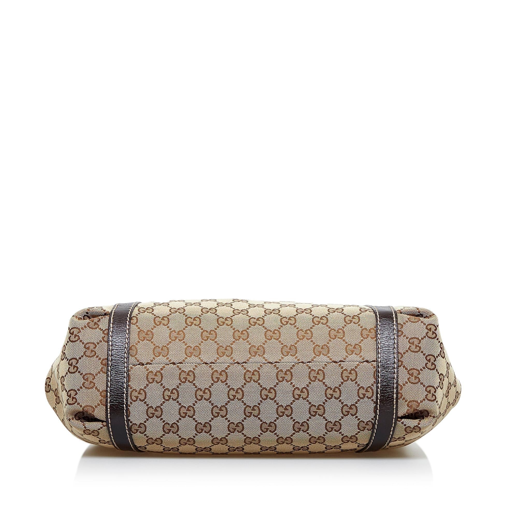 Gucci GG Canvas New Ladies Web Tote (SHG-nXYCc6)