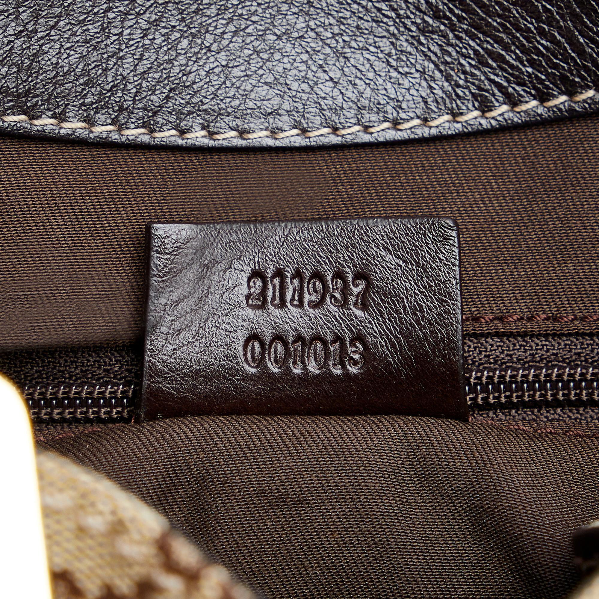 Gucci GG Canvas New Ladies Web Tote (SHG-nXYCc6)