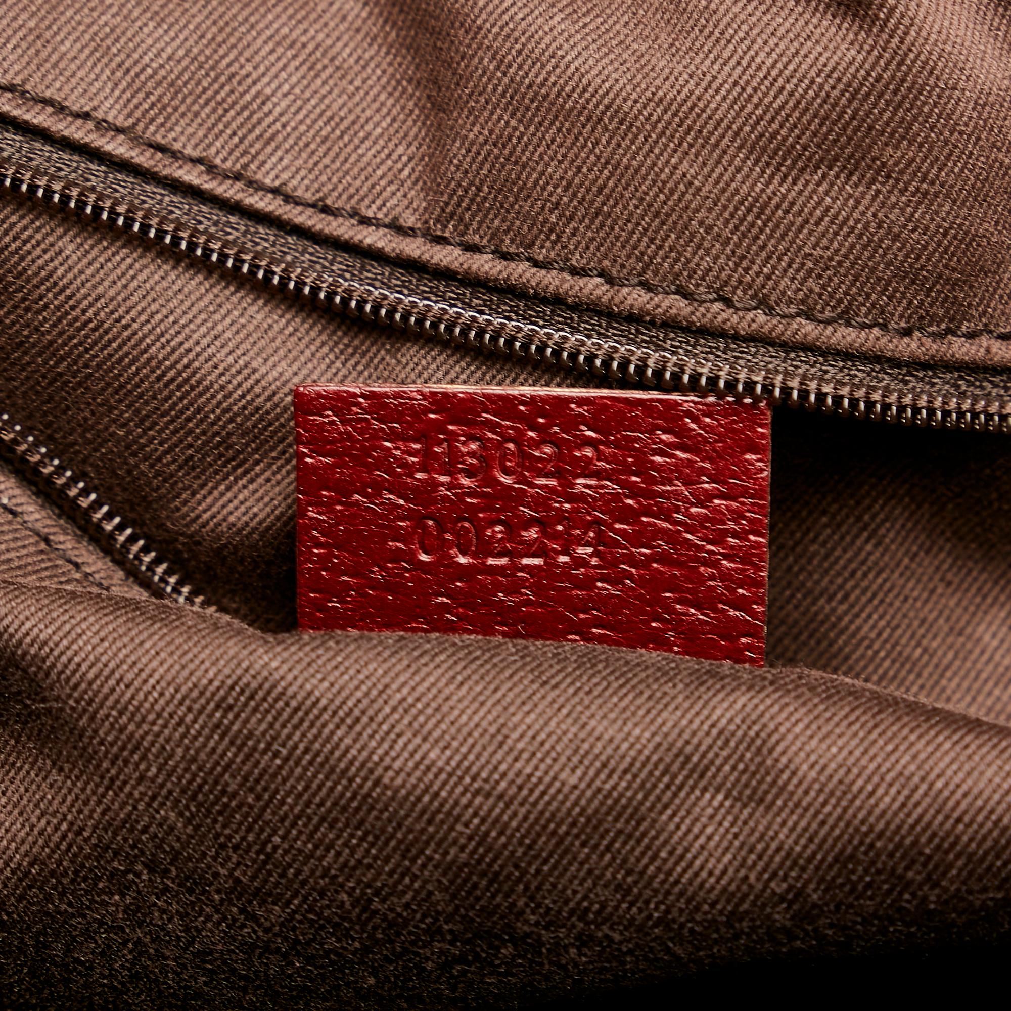 Gucci GG Canvas O-Ring Tote (SHG-qkTvWM)