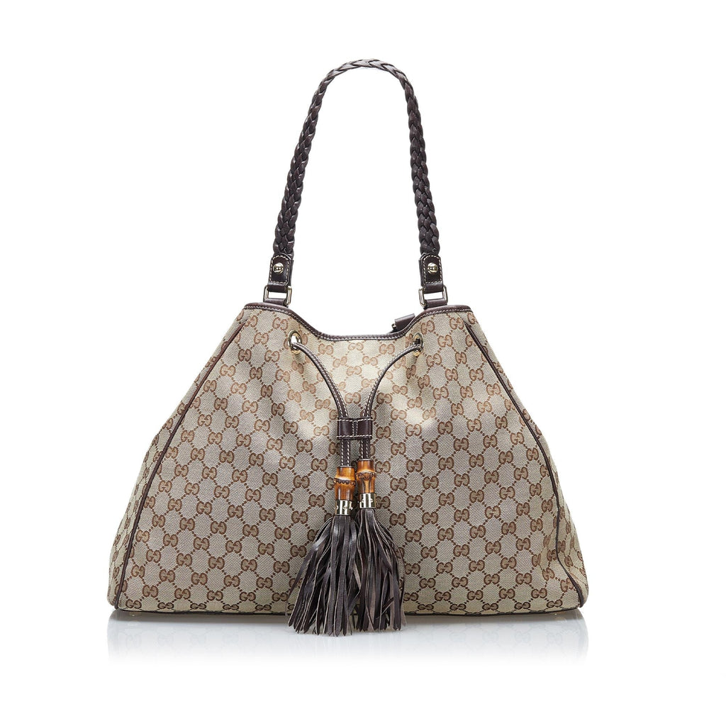 Gucci GG Canvas Peggy Tote (SHG-WItI8D)