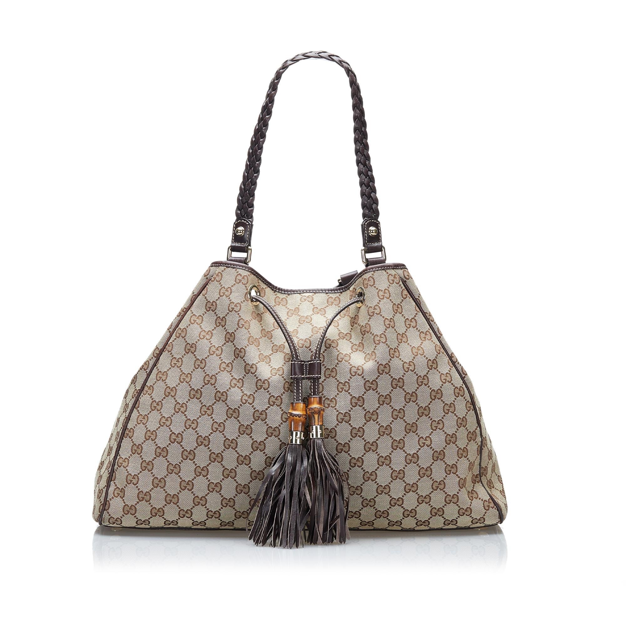 Gucci GG Canvas Peggy Tote (SHG-WItI8D)
