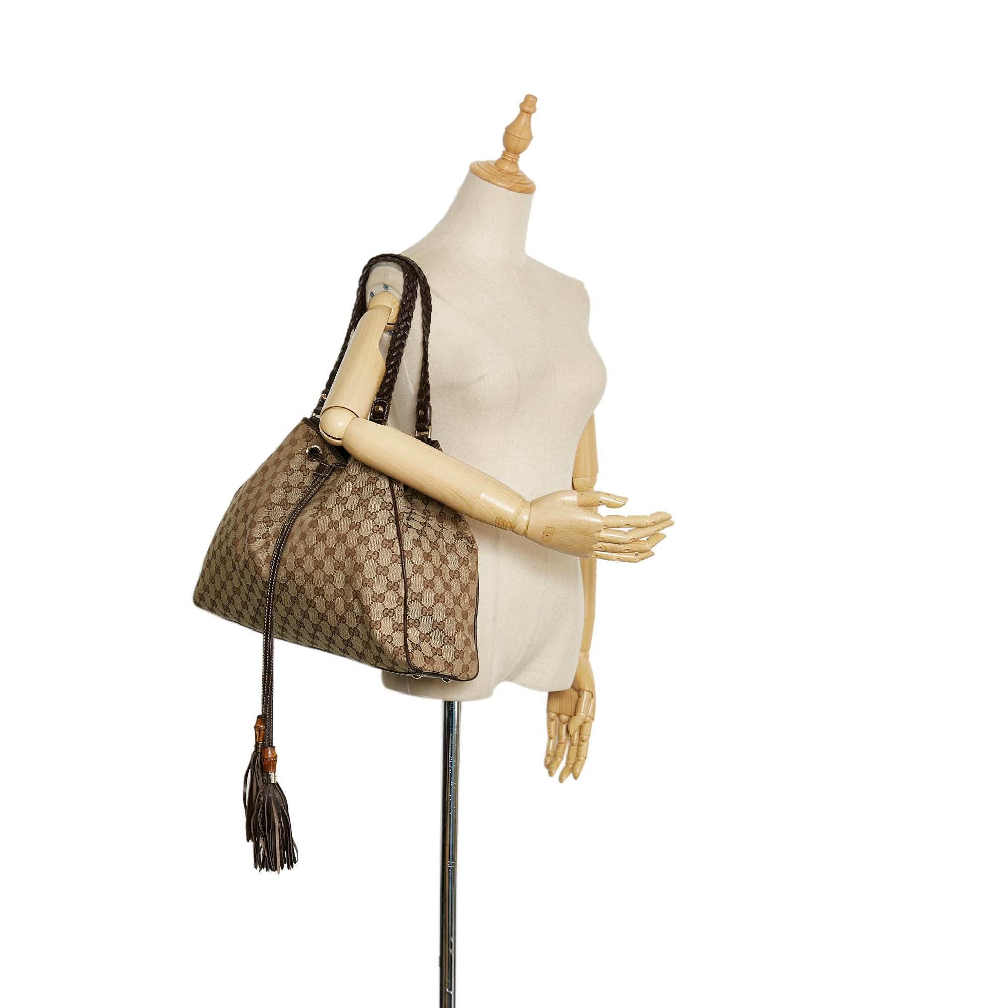 Gucci GG Canvas Peggy Tote (SHG-WItI8D)
