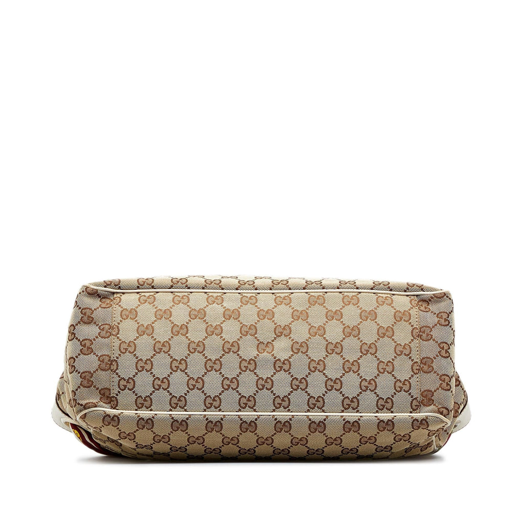 Gucci GG Canvas Positano Tote Bag (SHG-1keonk)