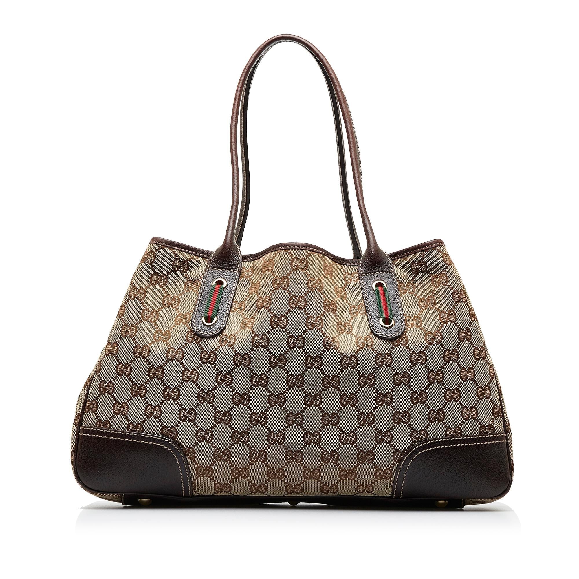 Gucci GG Canvas Princy Tote Bag (SHG-CgZKf5)