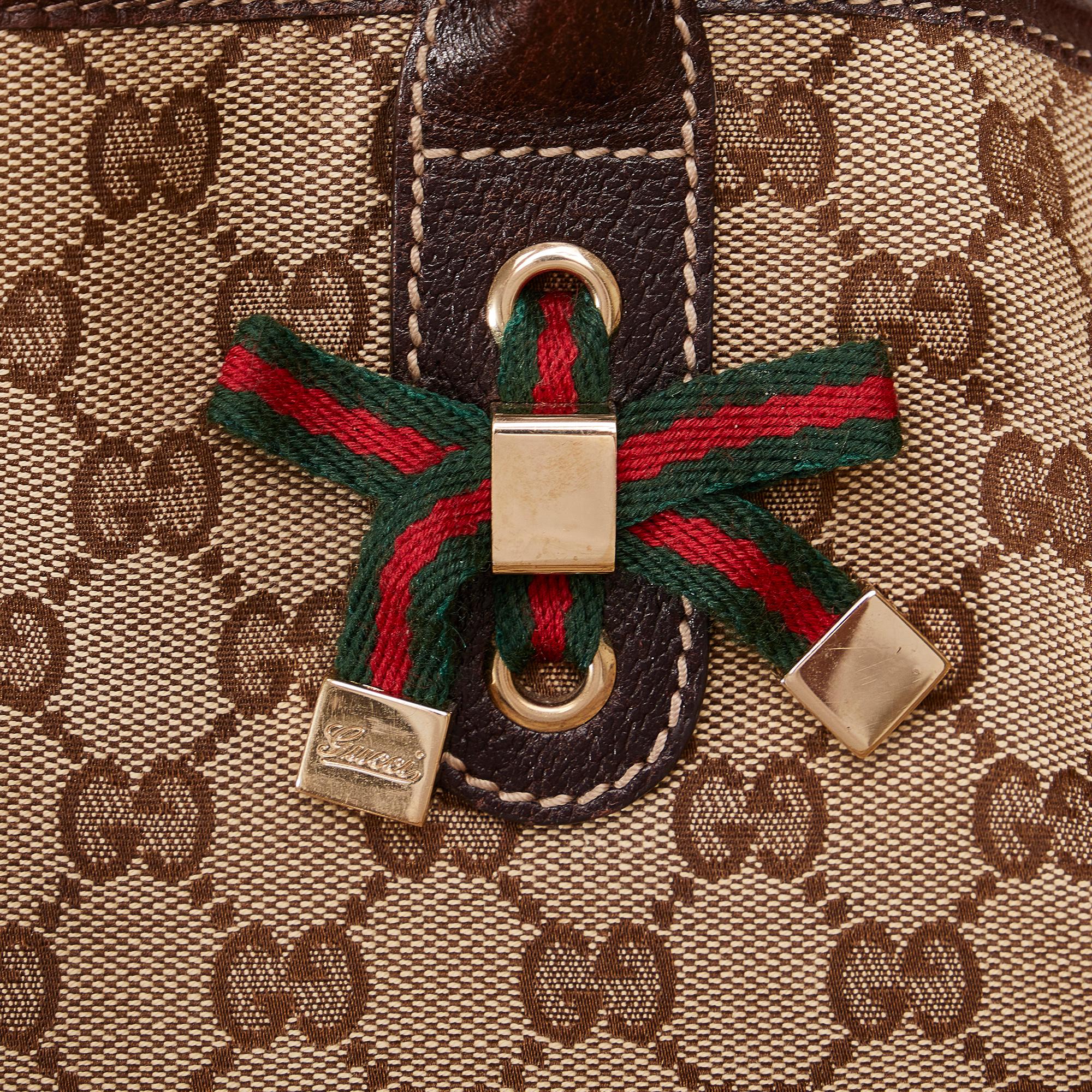 Gucci GG Canvas Princy Tote Bag (SHG-CgZKf5)