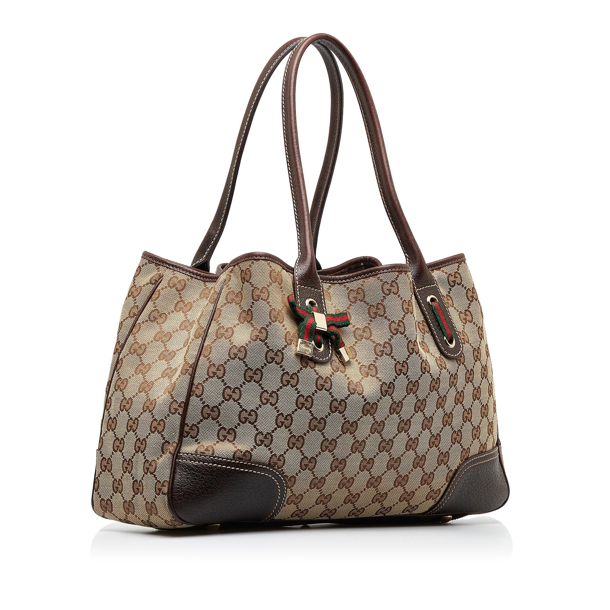Gucci GG Canvas Princy Tote Bag (SHG-CgZKf5)