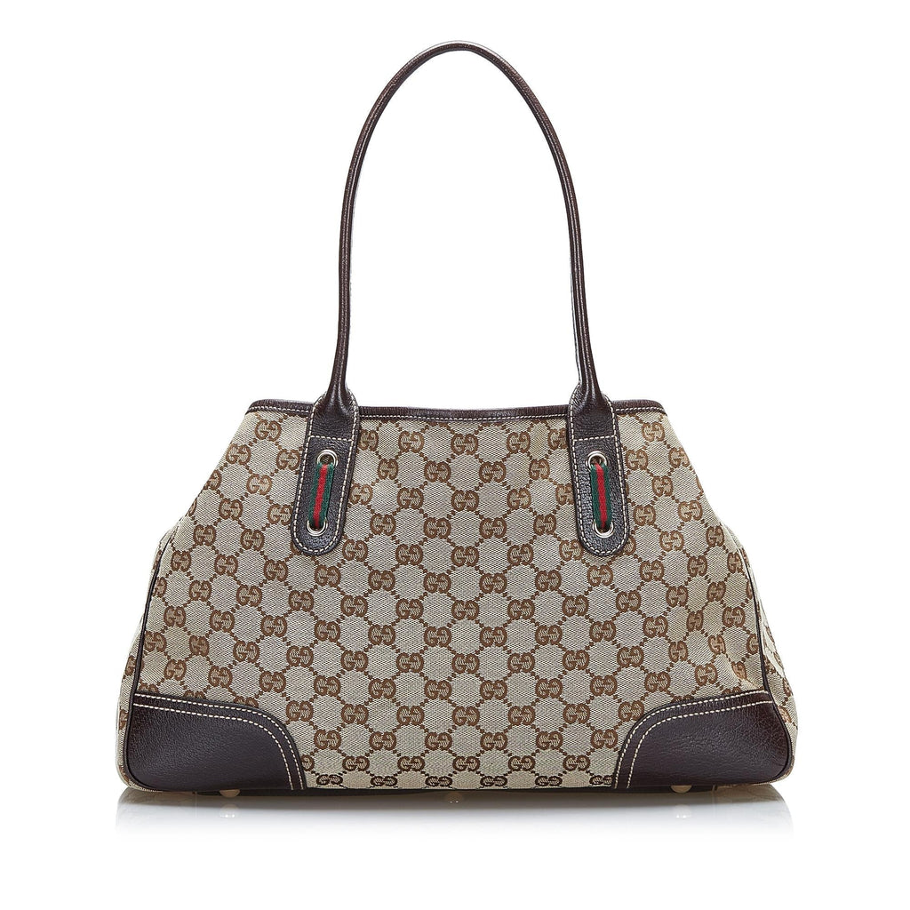Gucci GG Canvas Princy Tote (SHG-GLor0l)
