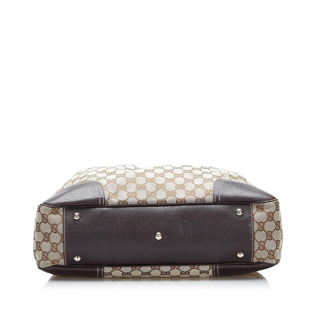 Gucci GG Canvas Princy Tote (SHG-GLor0l)