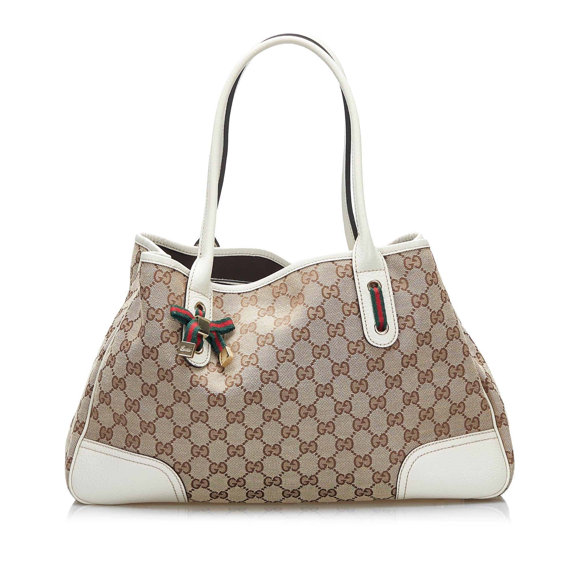 Gucci GG Canvas Princy Tote (SHG-VnKPvM)