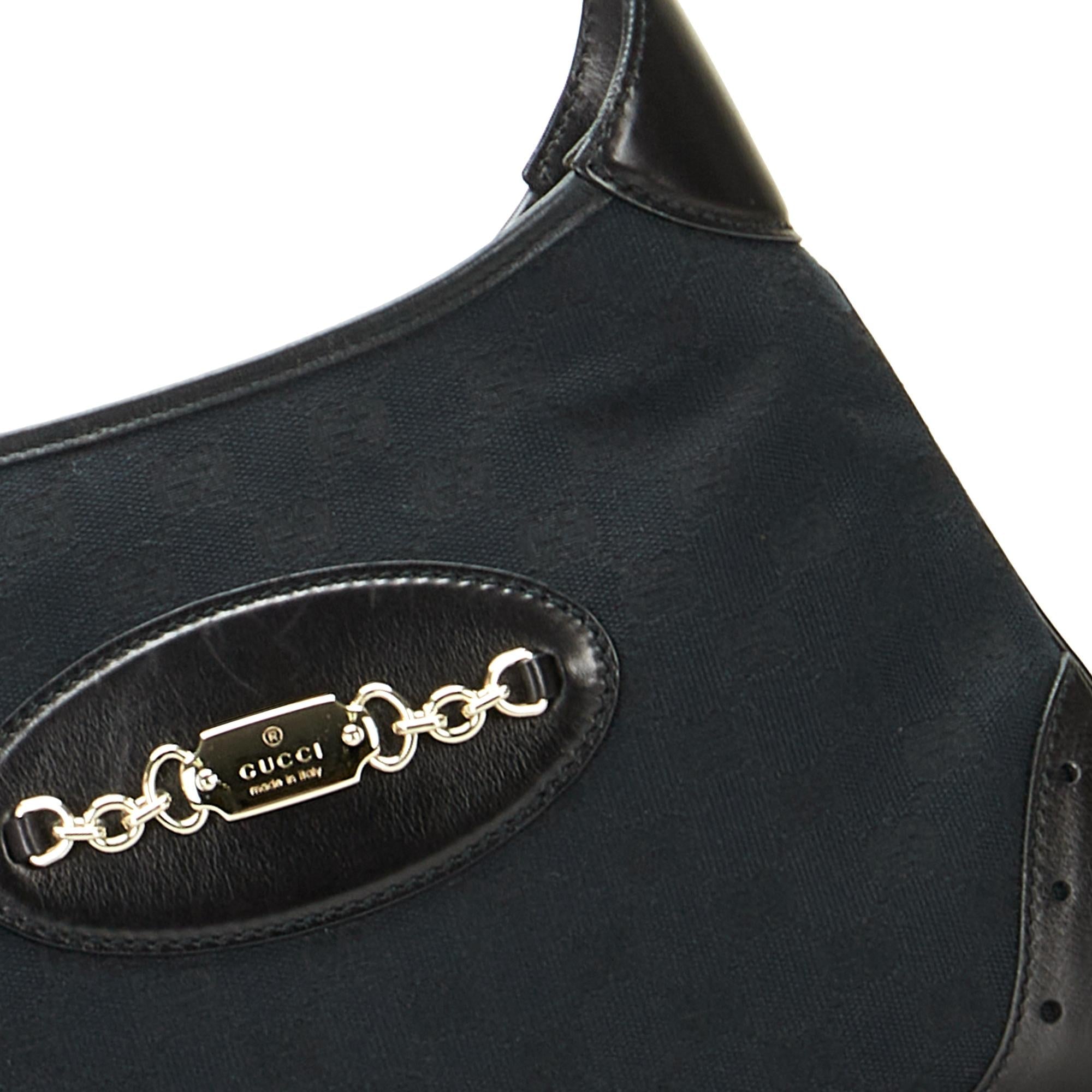 Gucci GG Canvas Punch Shoulder Bag (SHG-bcYNIO)