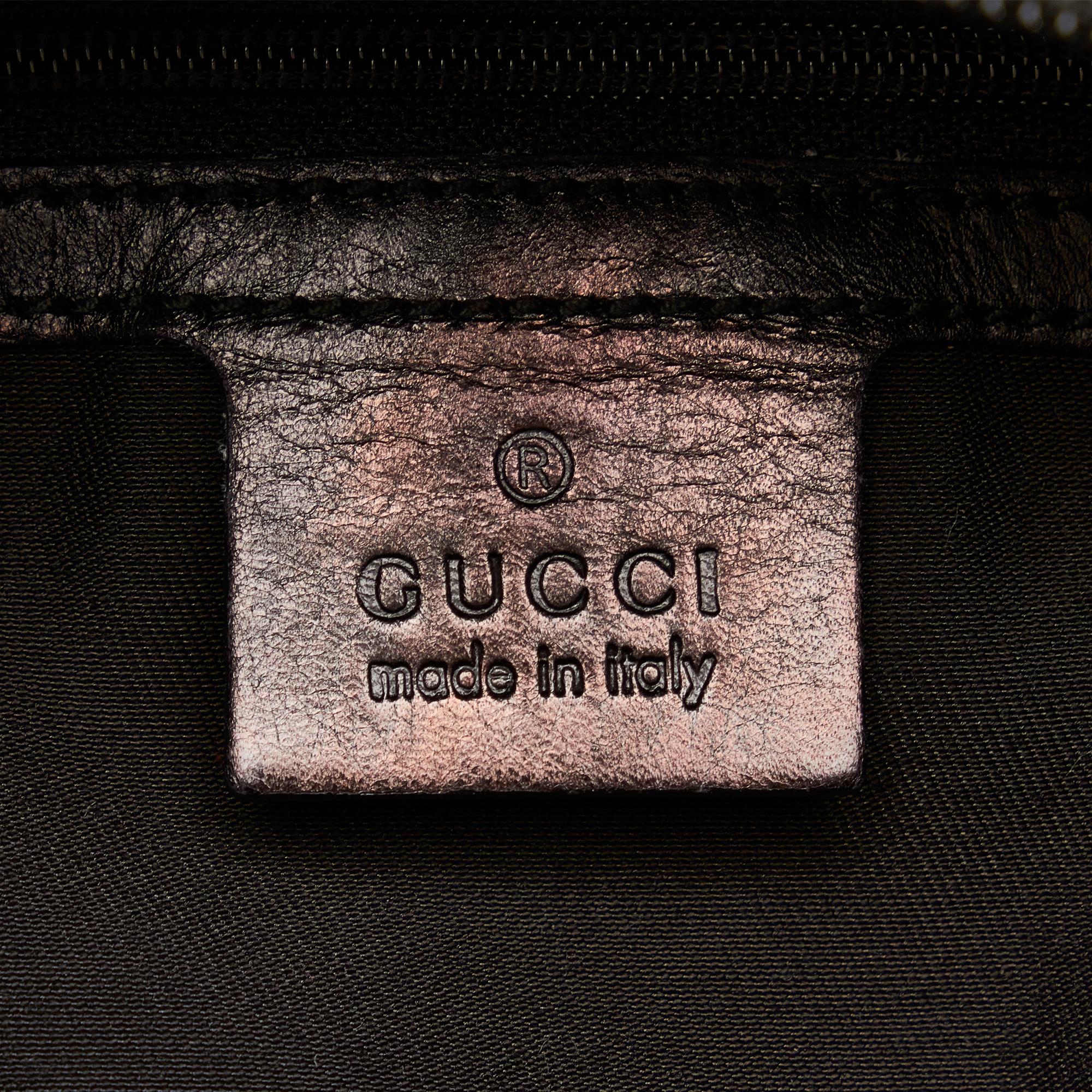 Gucci GG Canvas Punch Tote (SHG-HWN9UE)