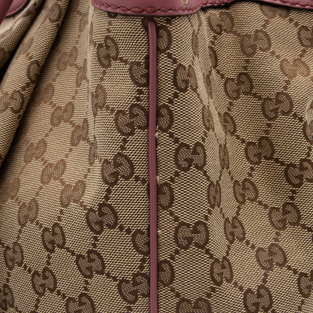 Gucci GG Canvas Sukey Large Tote (SHF-mg538S)