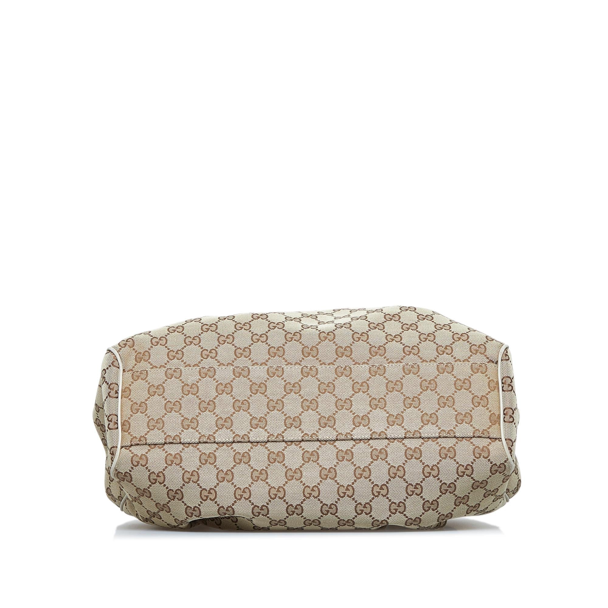 Gucci GG Canvas Sukey Tote (SHG-fwKi93)