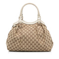 Gucci GG Canvas Sukey Tote (SHG-NtlWYR)