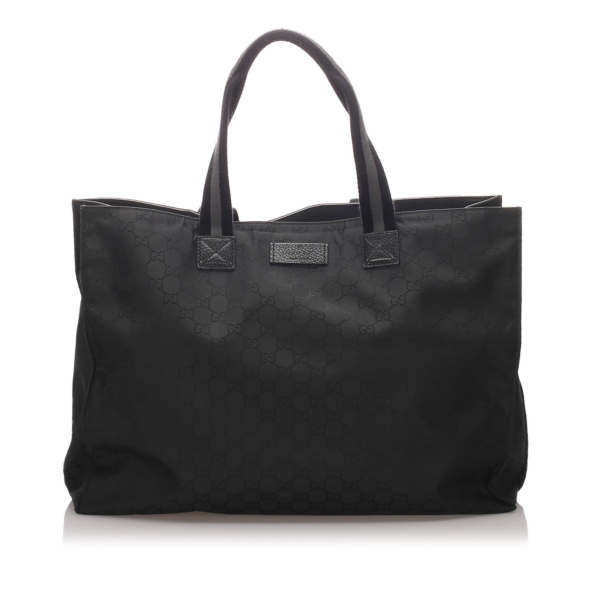 Gucci GG Canvas Tote  (SHG-10228)