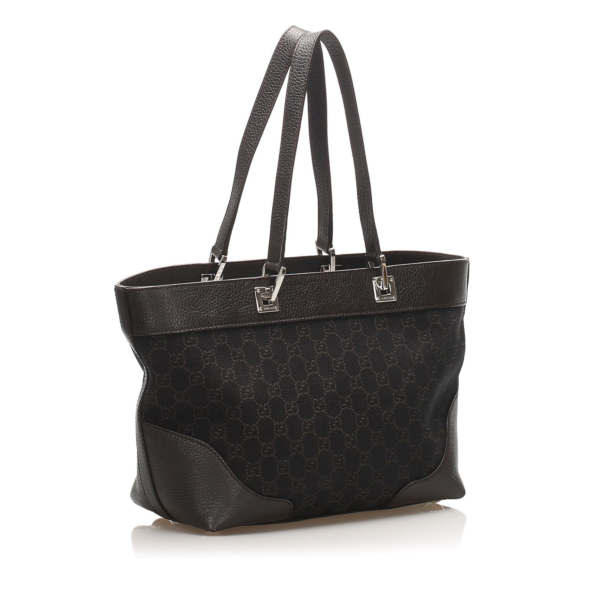 Gucci GG Canvas Tote Bag (SHG-11939)