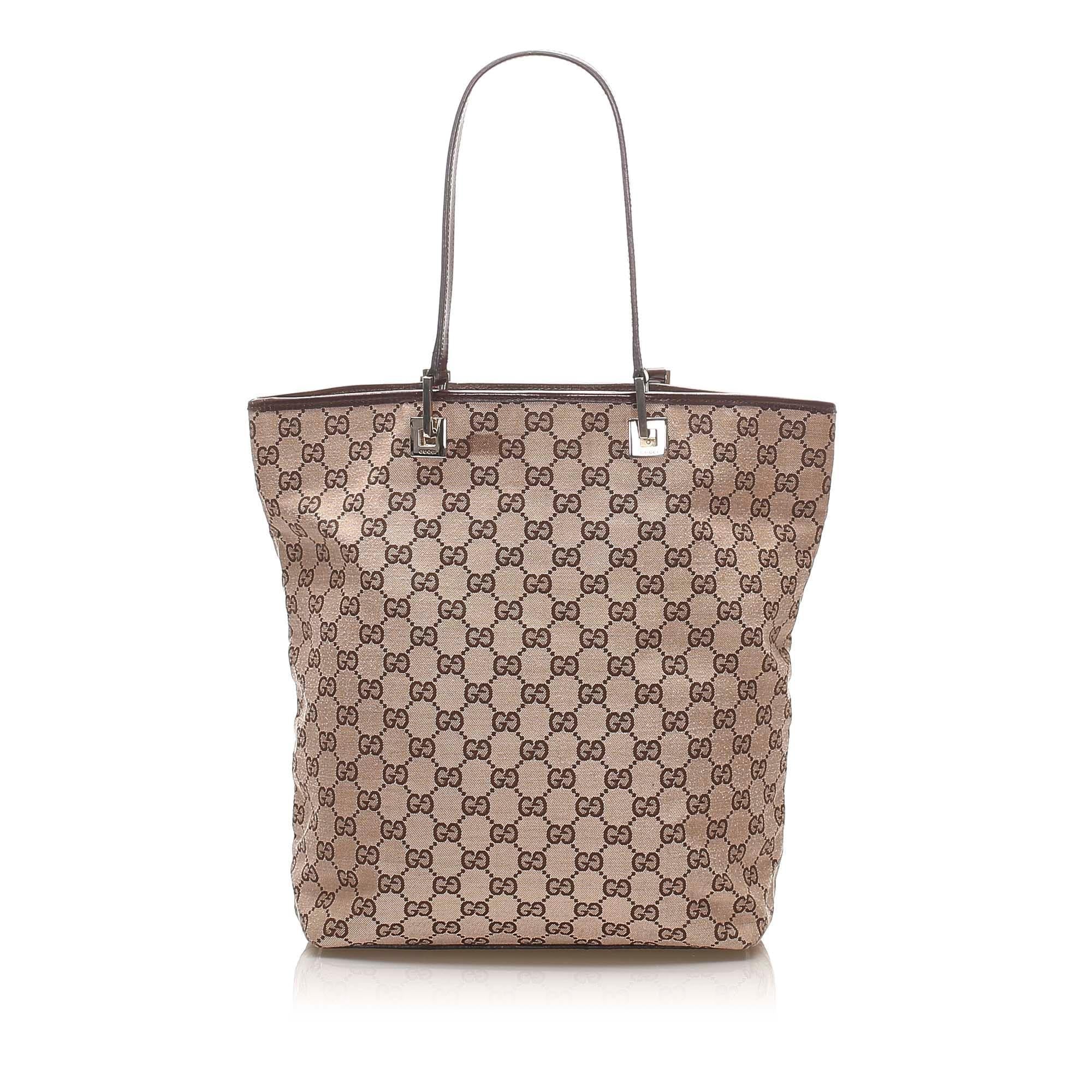 Gucci GG Canvas Tote Bag (SHG-15300)
