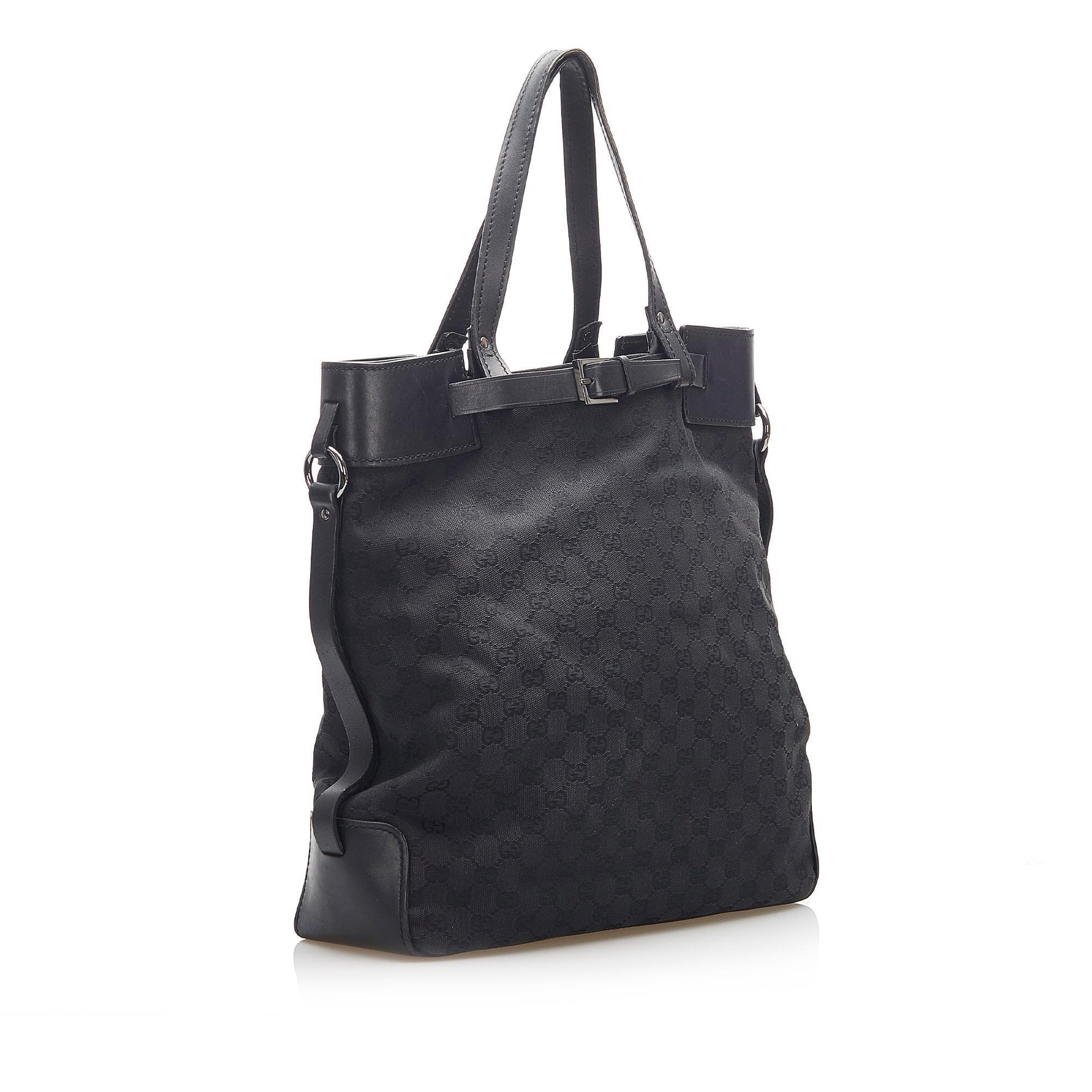 Gucci GG Canvas Tote Bag (SHG-15771)